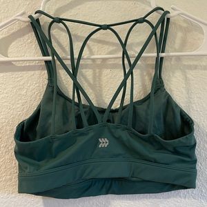 Green Sports Bra